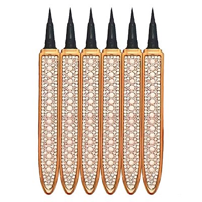 Caneta Delineadora Magnética Strass para Cílios Postiços – Kit c/ 06 unid