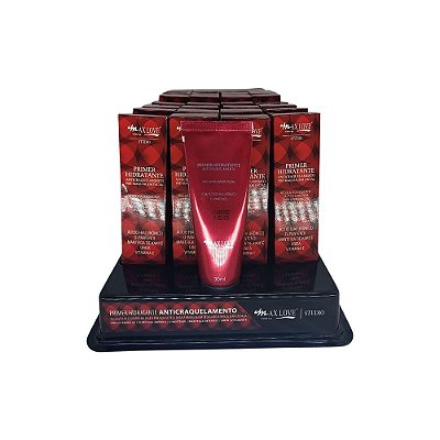 Primer Hidratante Anticraquelamento Max Love – Box c/ 32 unid