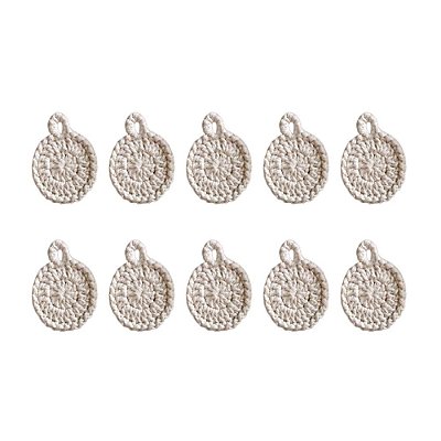 Discos Ecopads de Crochê para Limpeza Facial – Pcte c/ 10 unid