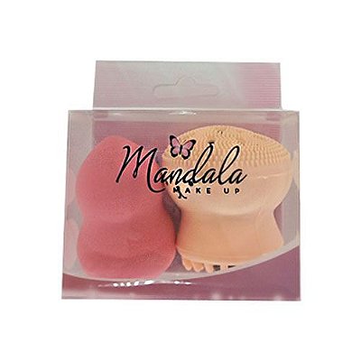 Kit de Esponja Coxinha e Esponja Polvinho Mandala FP-060