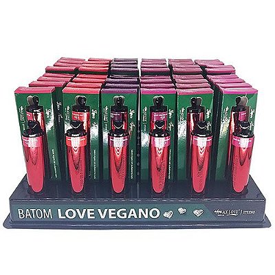 Batom Love Vegano Max Love - Box c/ 48 unid