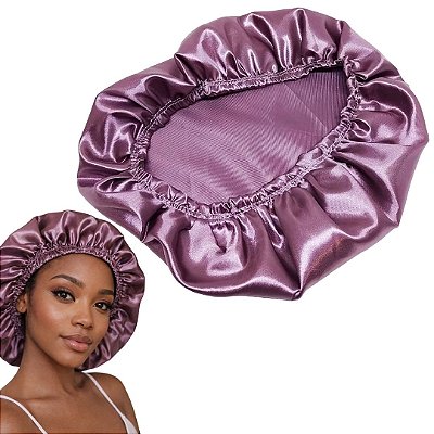 Touca de Cetim Anti-Frizz para Dormir
