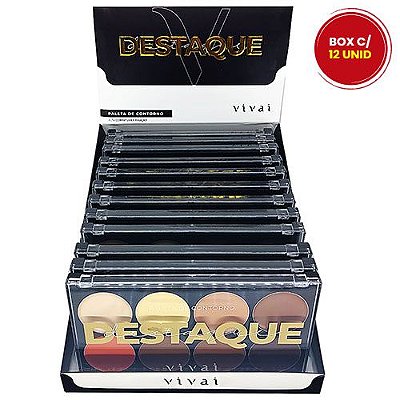 Paleta de Contorno Destaque Vivai 1094.1.1 - Box c/ 12 unid