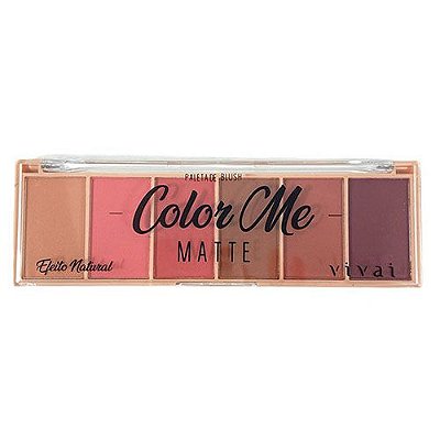 Paleta de Blush Matte Color Me Vivai 2004.4.1