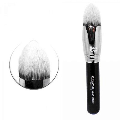 Pincel para Base e Pó Kabuki Ruby Rose HB-4DHD