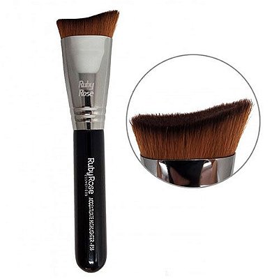 Pincel para Iluminador Accentuate Highlighter Ruby Rose HB-F56