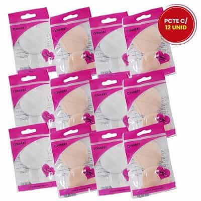 Esponja para Pó Facial - Pacote c/ 12 unid