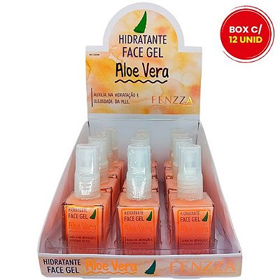 Hidratante Face Gel Aloe Vera Fenzza FZ38049 - Box c/ 12 unid