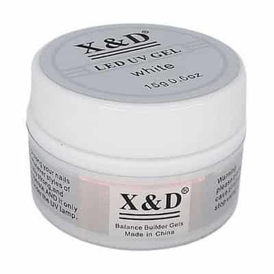 Gel de Unha Led UV X & D White