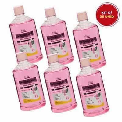 Demaquilante Rosa Mosqueta 500ml Face Beautiful FB238 - Kit c/ 06 unid