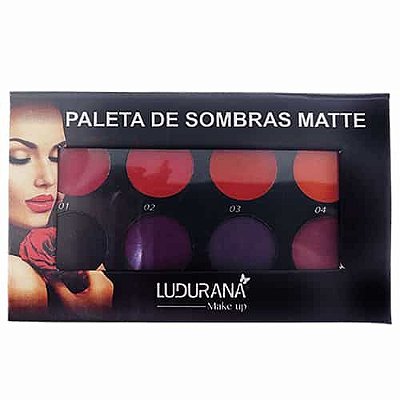 Paleta de Sombras Matte Ludurana 007789