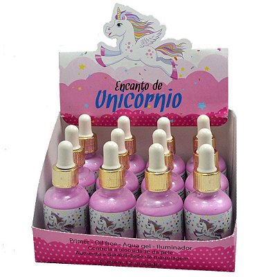 Primer Iluminador Encanto de Unicórnio PhálleBeauty PH002 - Box c/ 12 unid