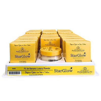 Pó de Banana Star Glow PhálleBeauty PH003 - Box c/ 22 unid