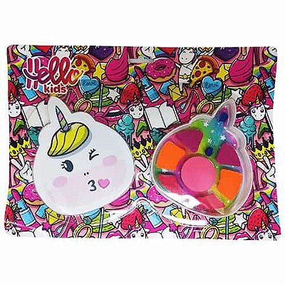 Maquiagem Infantil Unicornio Hello Kids HK003