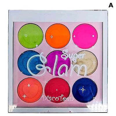 Paleta de Sombras Super Glam Disco Teen HB100494