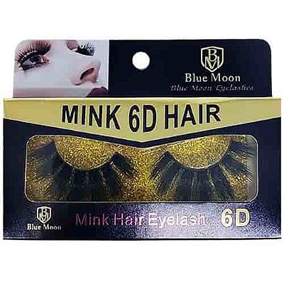 Cílios Postiços Mink 6D Hair Blue Moon BM1015-02