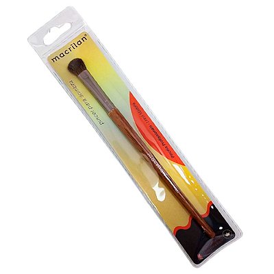 Pincel para Sombra Profissional Linha Madeira Macrilan M902