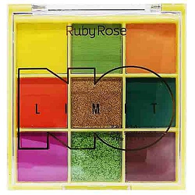 Paleta de Sombras Perfeita No Limite Ruby Rose HB-1073