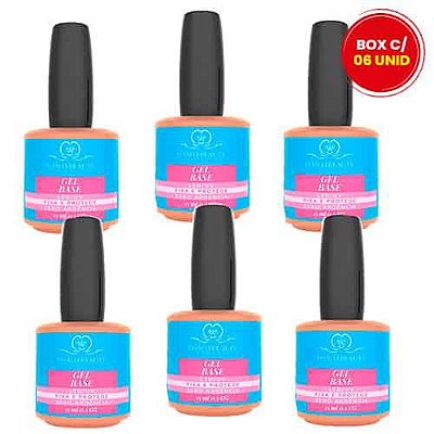 Esmalte Gel Base Led UV  Phállebeauty PH0525 - Box c/ 06 unid