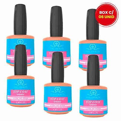 Esmalte Top Coat Selante Led UV Phállebeauty PH0529 - Box c/ 06 unid