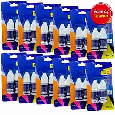 Cola para Unhas Postiças com 2 Unidades Nail Glue JS-104 - Pcte c/ 12 unid