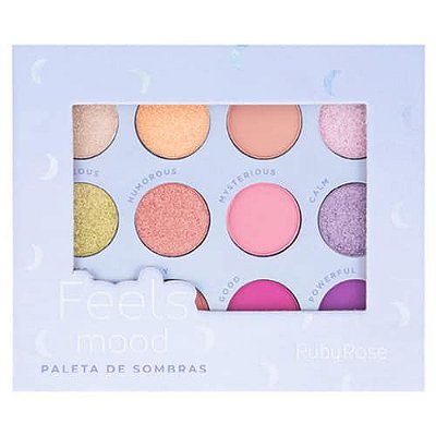 Paleta de Sombras Feels Mood Ruby Rose HB-1082