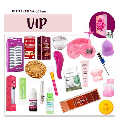 Kit Revenda Vip - 20 Itens