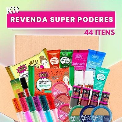 Kit Revenda Super Poderes - 44 Itens