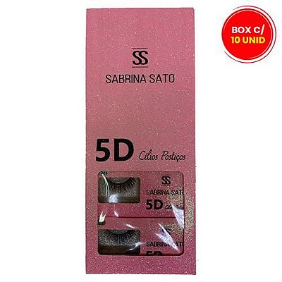 Cílios Postiços 5D Sabrina Sato SS-1589 - Box c/ 10 unid