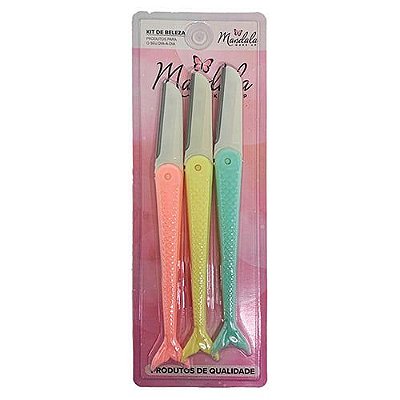 Navalhas para Sobrancelhas Sereia Mandala JJ-3328