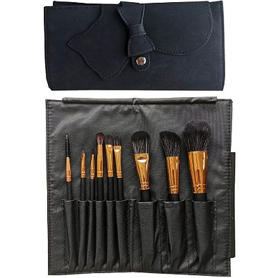 Kit com 09 Pincéis Hello Mini KIT341-1