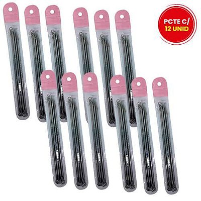 Kit com 04 Pinças para Remoção de Cravos QBM00921/ML801 - Pcte c/ 12 unid