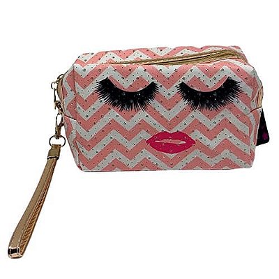 Necessaire Estampada Cílios Interponte HN86687