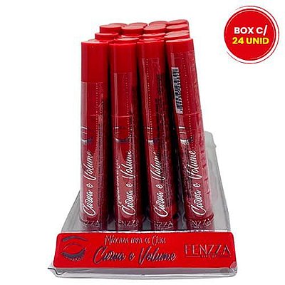Máscara de Cílios Curva e Volume Fenzza FZ12015 - Box c/ 24 unid