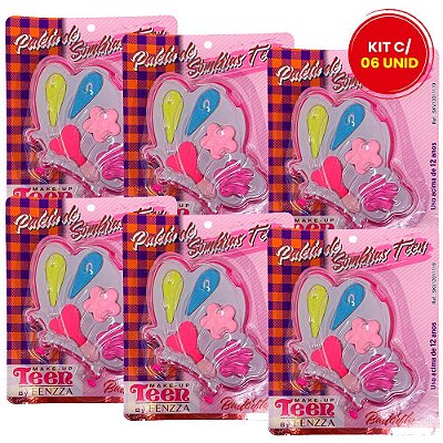Paleta de Sombras Teen Butterfly Fenzza SKV12011119 - Kit c/ 06 unid