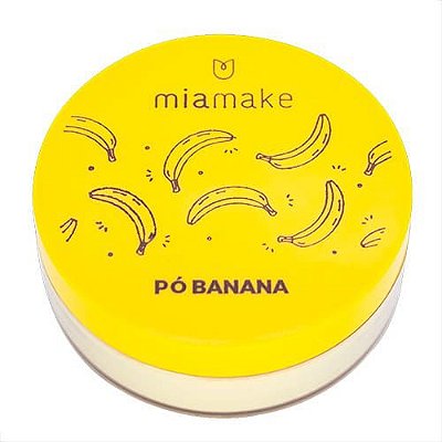 Pó Banana Não Estoura no Flash Mia Make D0156