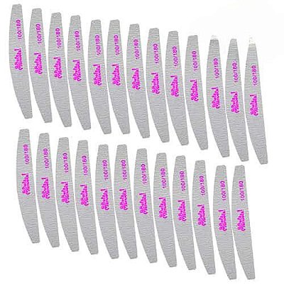 Lixa Banana para Unhas QBela Manuela! QBM00934 - Pcte c/ 25 unid