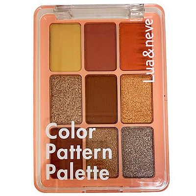 Paleta de Sombras Color Pattern Palette Lua & Neve LN01014