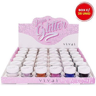 Glitter Solto Joga + Glitter Vivai 1027.8.1 - Box c/ 36 unid