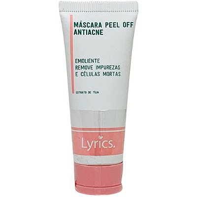 Máscara Facial Peel Off Antiacne Lyrics LY0154
