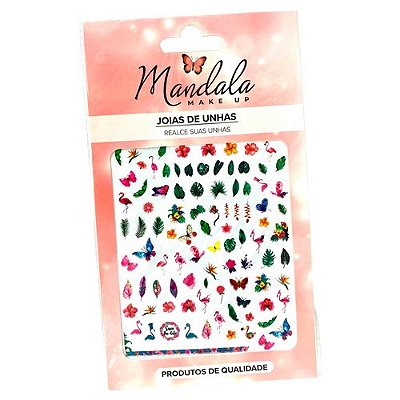 Adesivo Decorativo para Unhas Mandala DF-3112