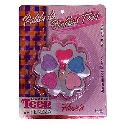 Paleta de Sombras Teen Flowers Fenzza SKV12011124