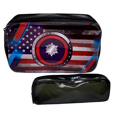 Kit com 02 Necessaire Power Trilharty