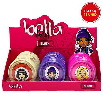 Blush Infantil Bella Teen BT-3001 - Box c/ 18 unid