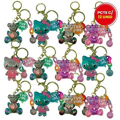 Chaveiro Infantil DF-PR150020-09 - Pcte c/ 12 unid