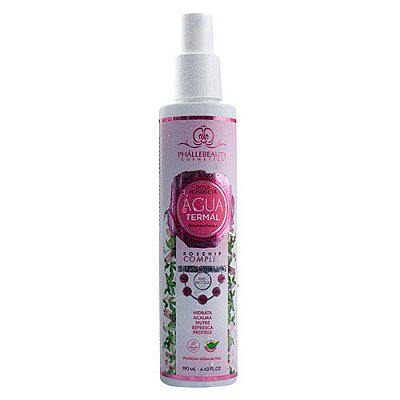 Água Termal Remineralizante Rosa Mosqueta Phállebeauty PH0569