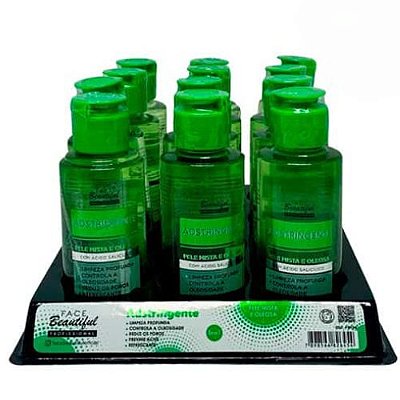 Adstringente com Ácido Salicílico 4 em 1 Face Beautiful FB134 - Box c/ 12 unid