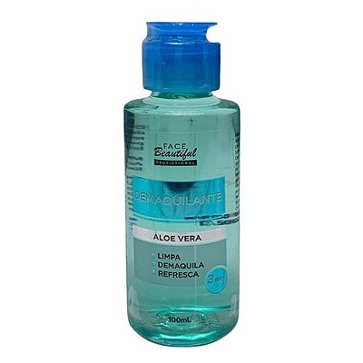 Demaquilante Aloe Vera 3 em 1 Face Beautiful FB137