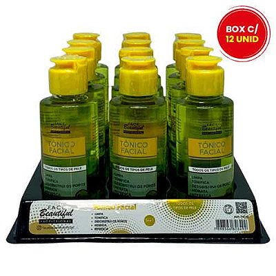 Tônico Facial 5 em 1 Face Beautiful FB136 - Box c/ 12 unid