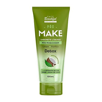 Sabonete Líquido Pós Maquiagem Detox Face Beautiful FB300